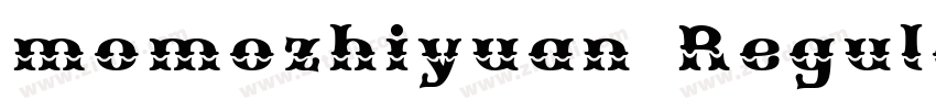 momozhiyuan Regular字体转换